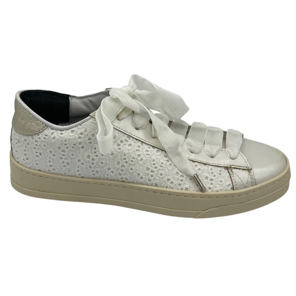 NWOB P448 Jack White Eyelet Sneaker Sz 8.5-9 - Picture 2 of 9